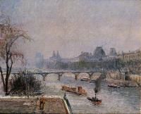 Pissarro, Camille - The Louvre